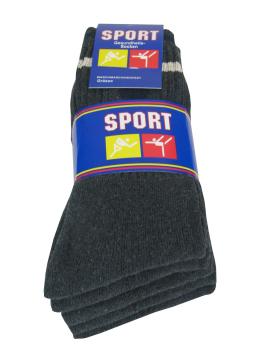 Preview: 5 Paar Sport Freizeit und Berufs Socken , Anthrazit Bündel